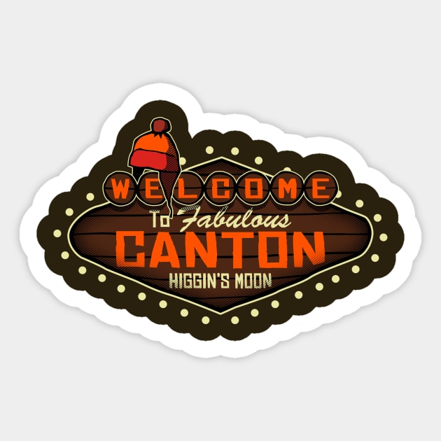 Welcome to Canton Sticker by robotrobotROBOT